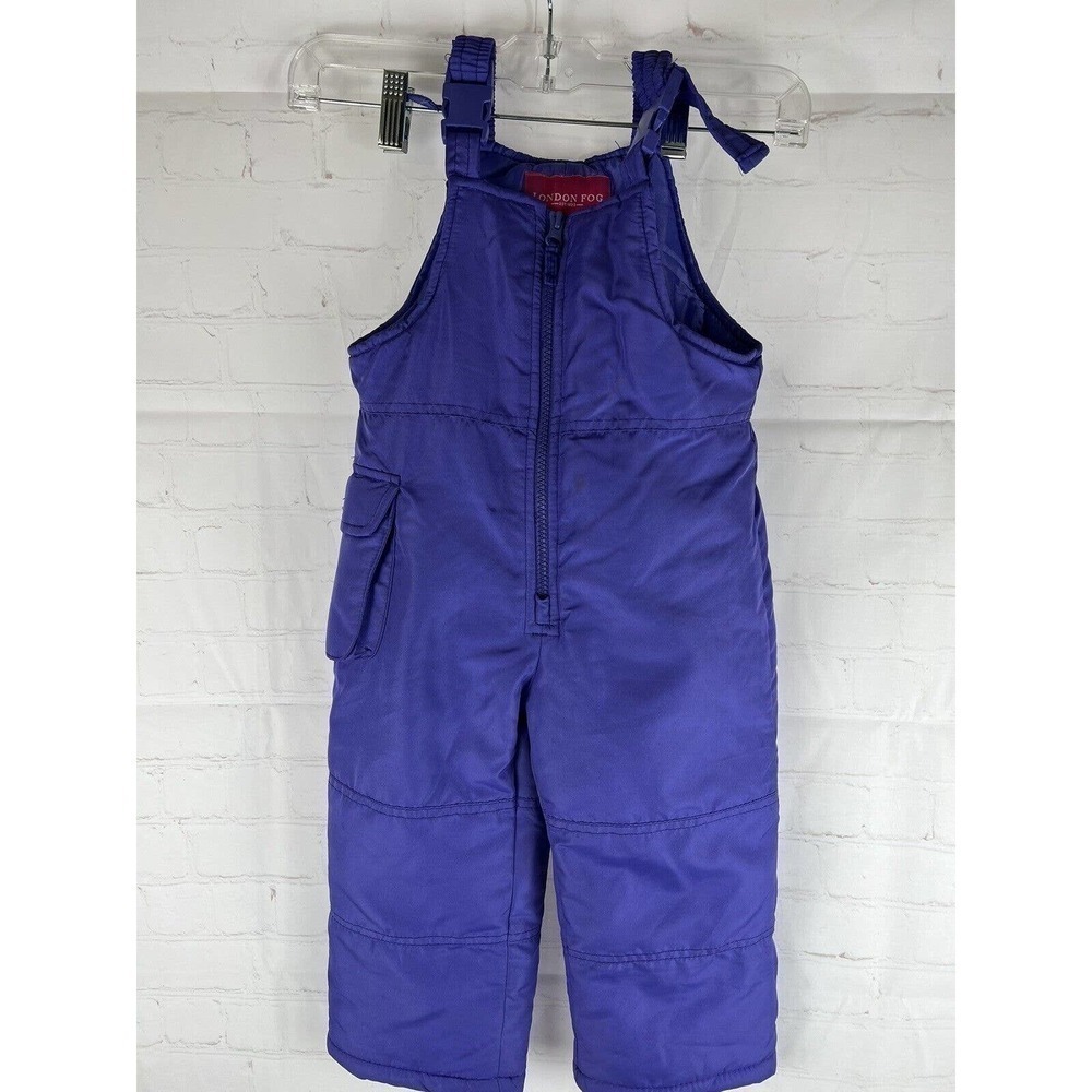 London Fog Girls Ski Overalls Purple Size 3t